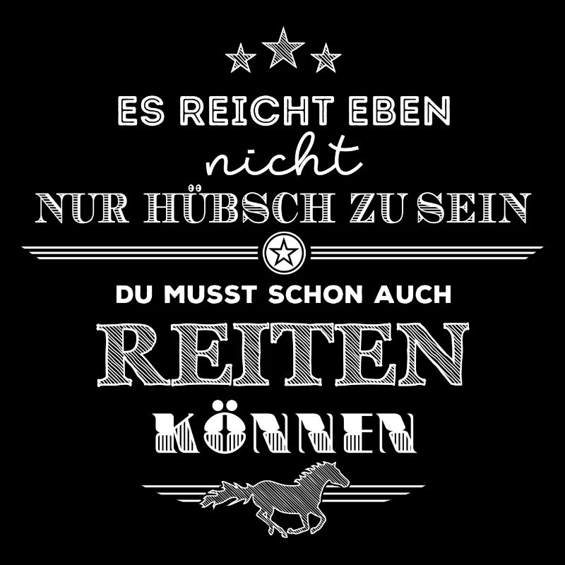 Hübsch sein reicht nicht - weiße Edition