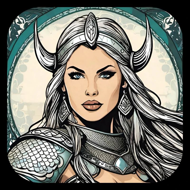 Proud Viking Germanin Shieldmaiden