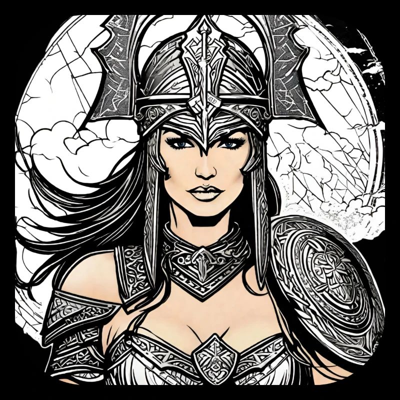 Fière Viking Germanin Shieldmaiden