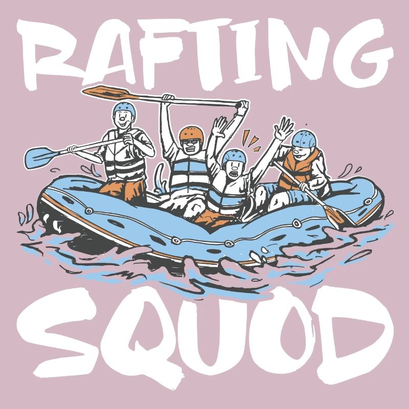Rafting Squad Outfit for Teams Boating Mountains