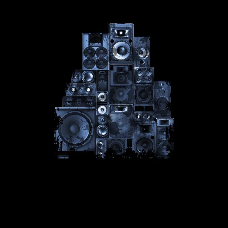 Ventilateurs de système de musique subwoofer rack rack tour