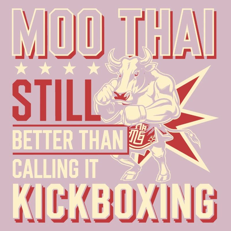 Conception de dictons Muay Thai drôles