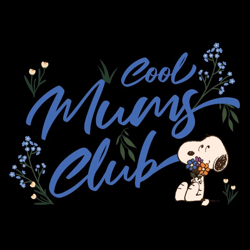 Peanuts Design Cool Mums Club Mit Snoopy