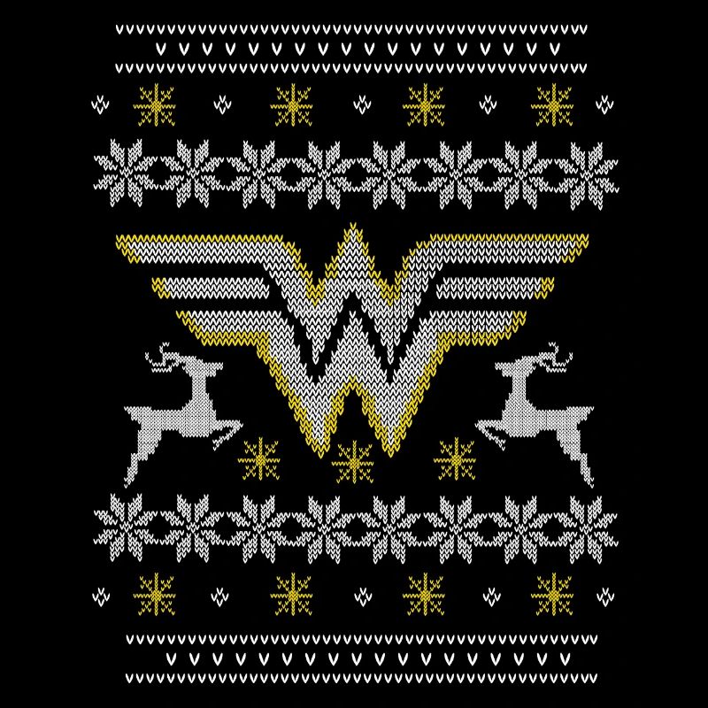 DC Comics Ugly Christmas Sweater Logo