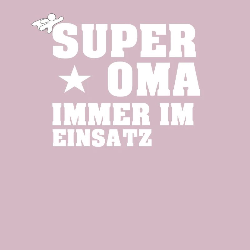Super Oma immer im Einsatz