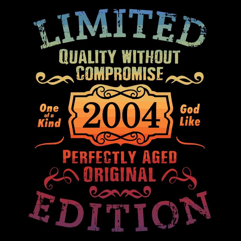 Geburtstag 2004 Limited Edition Geschenk Used Cool