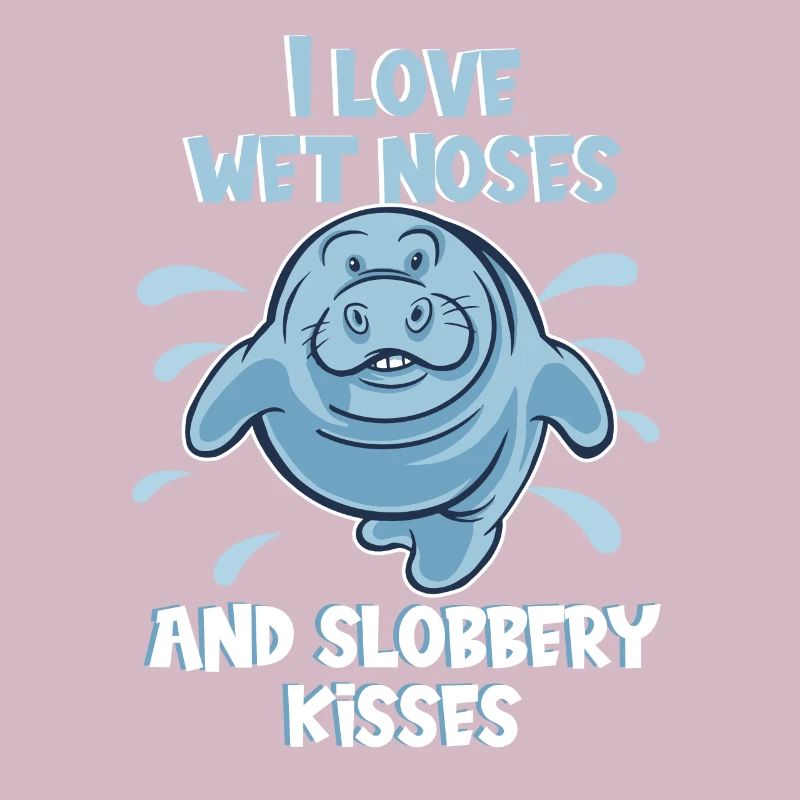 Cold Nose Warm Heart Manatee Chubby Manatee