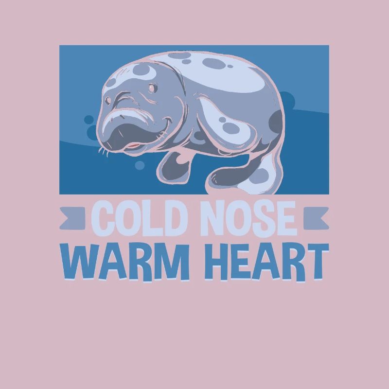 Cold Nose Warm Heart Manatee Chubby Manatee