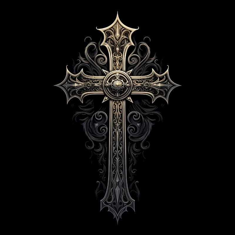 Croix gothiques design victorien