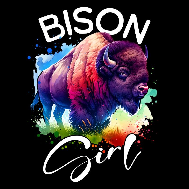 Bison Fille Buffle