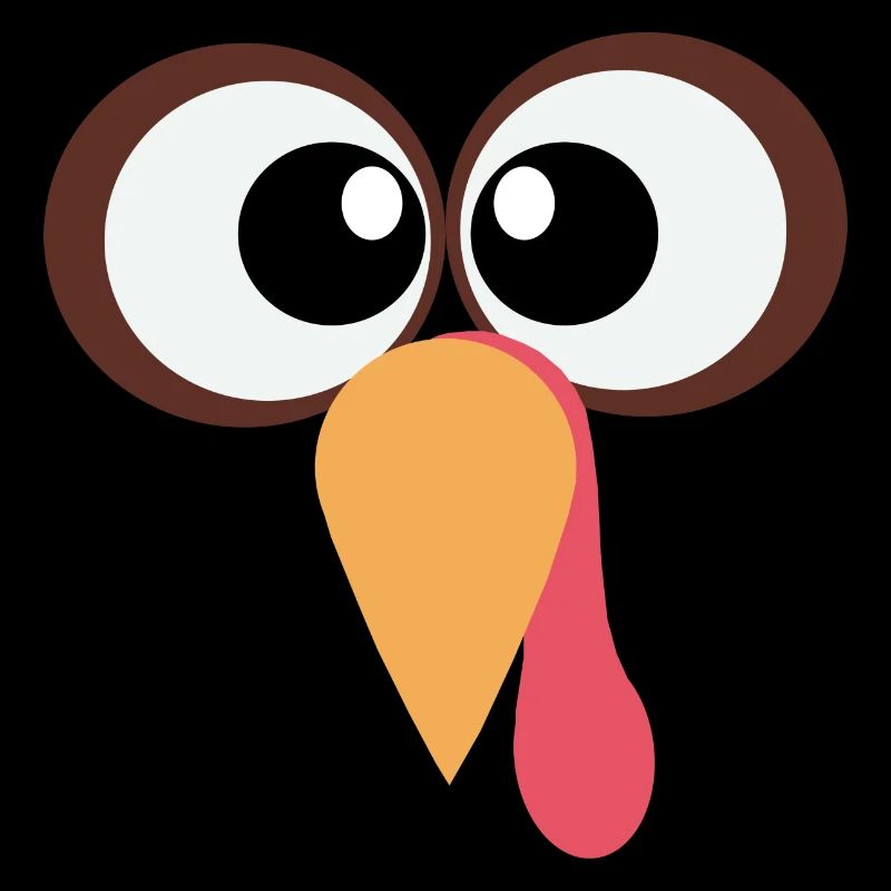 Poulet stupide à la dinde de Thanksgiving