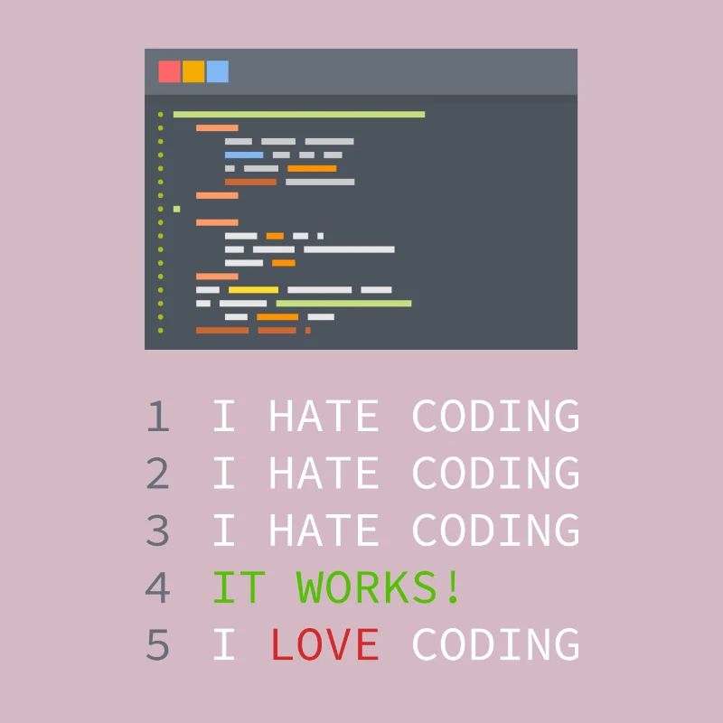 I love Coding! Programmierer, Nerds, Computer