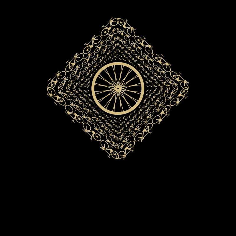 Vélo vélo vélo QR code gold