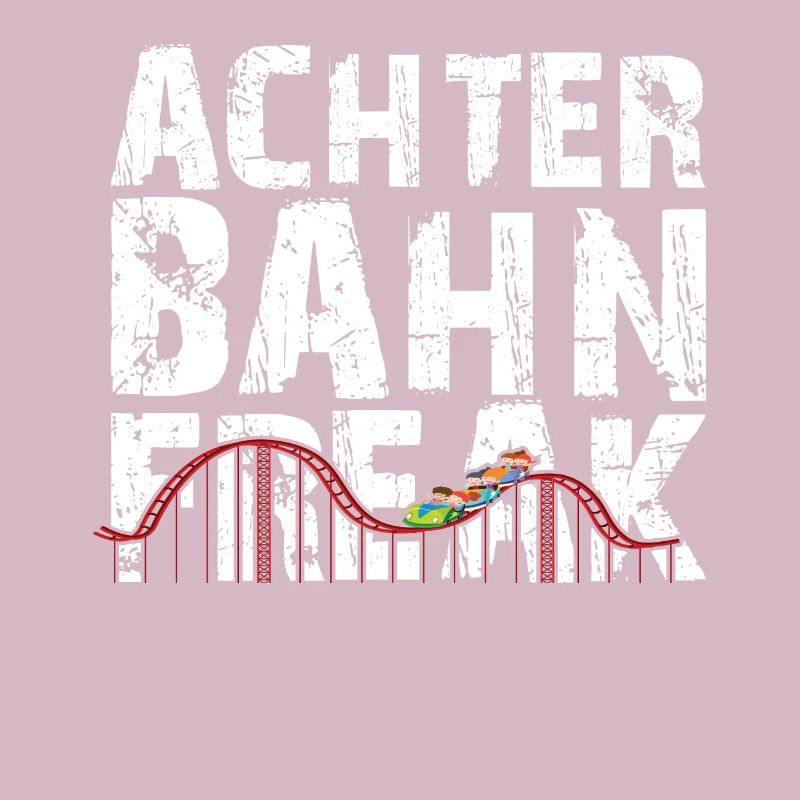 Achterbahn Retro Rollercoaster Freizeitpark Spruch