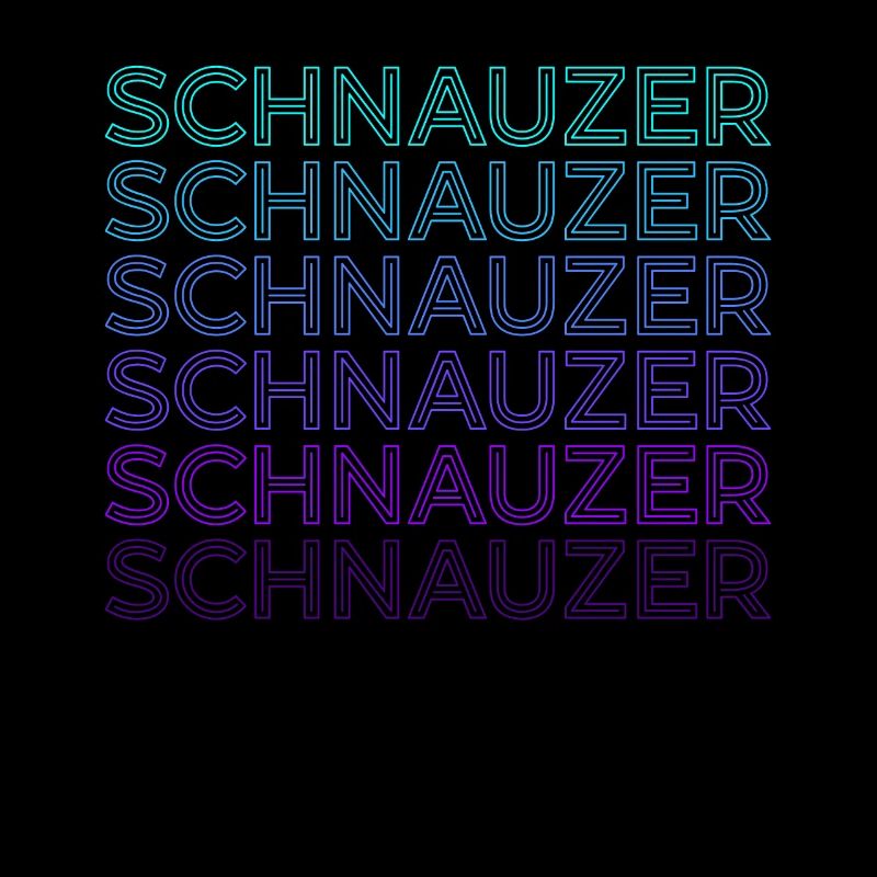 Schnauzer Retro