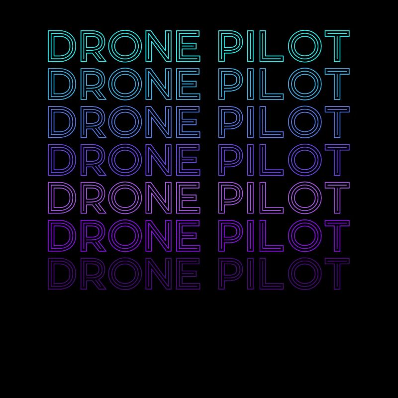 Drone Pilote Quadcopter RC Rétro