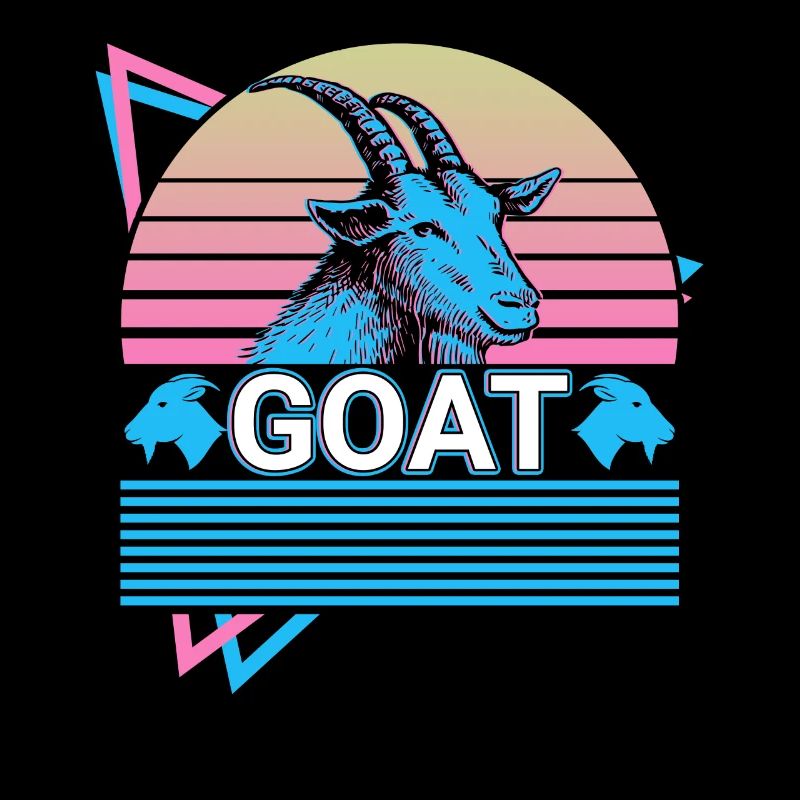 Ziege Retro Geschenk