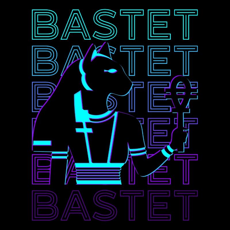 Bastet Déesse égyptienne Chat égyptien Ancient Aeg