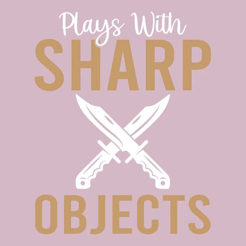 Plays With Sharp Objects - Knife Collector