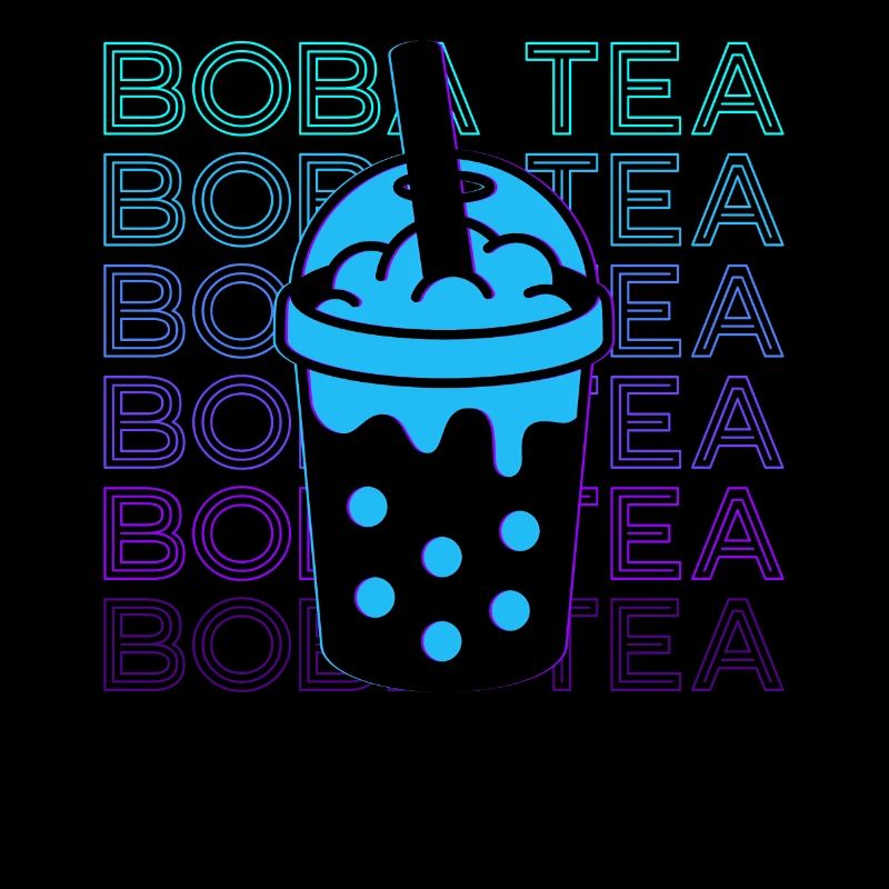 Boba Tea Bubble Tea Milk Tea Retro Gift