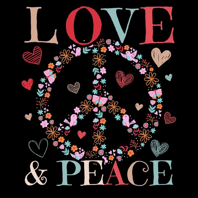 Frieden Und Liebe, Hippie -Stil