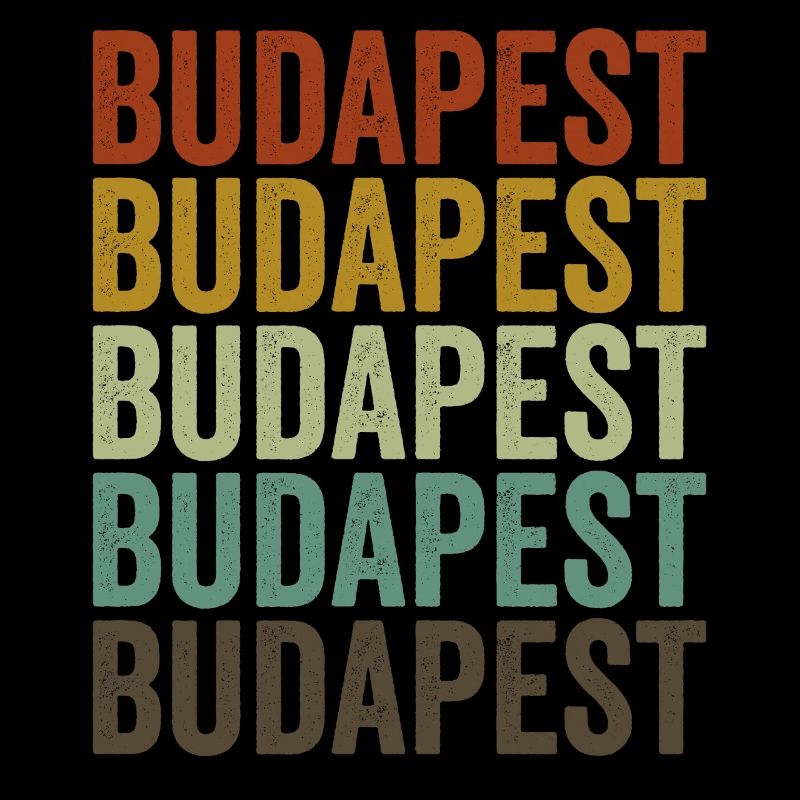 Budapest Hongrie Rétro Vintage