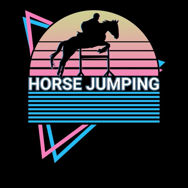 Saut d’obstacles rétro