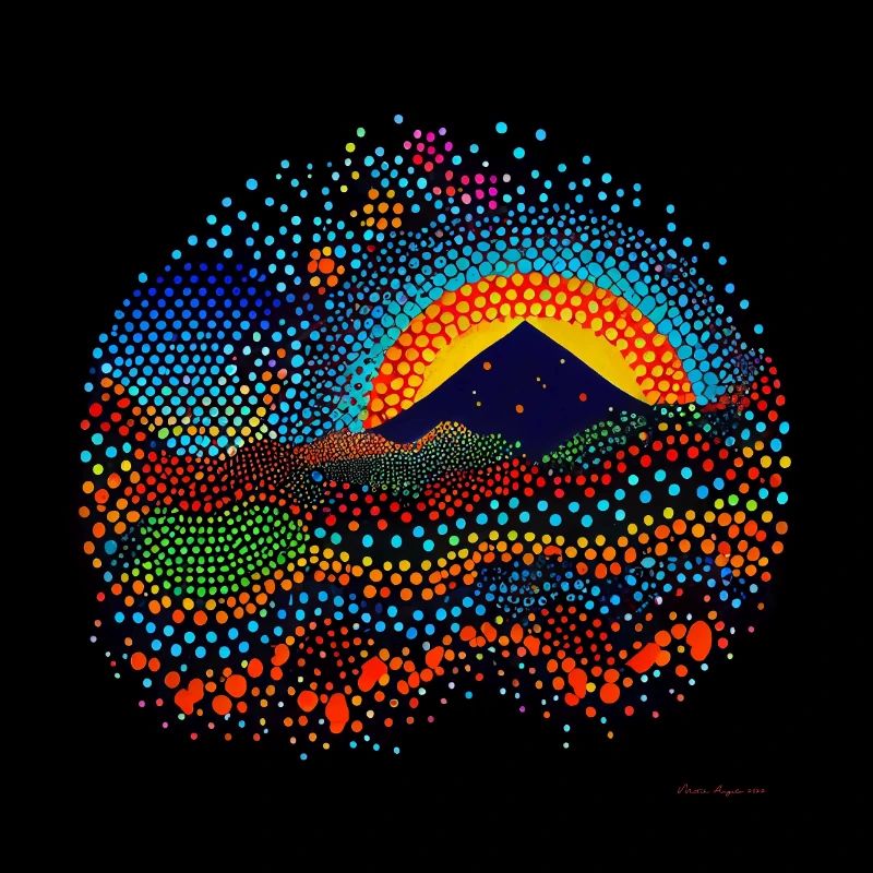 Peinture Aborigène Par Points