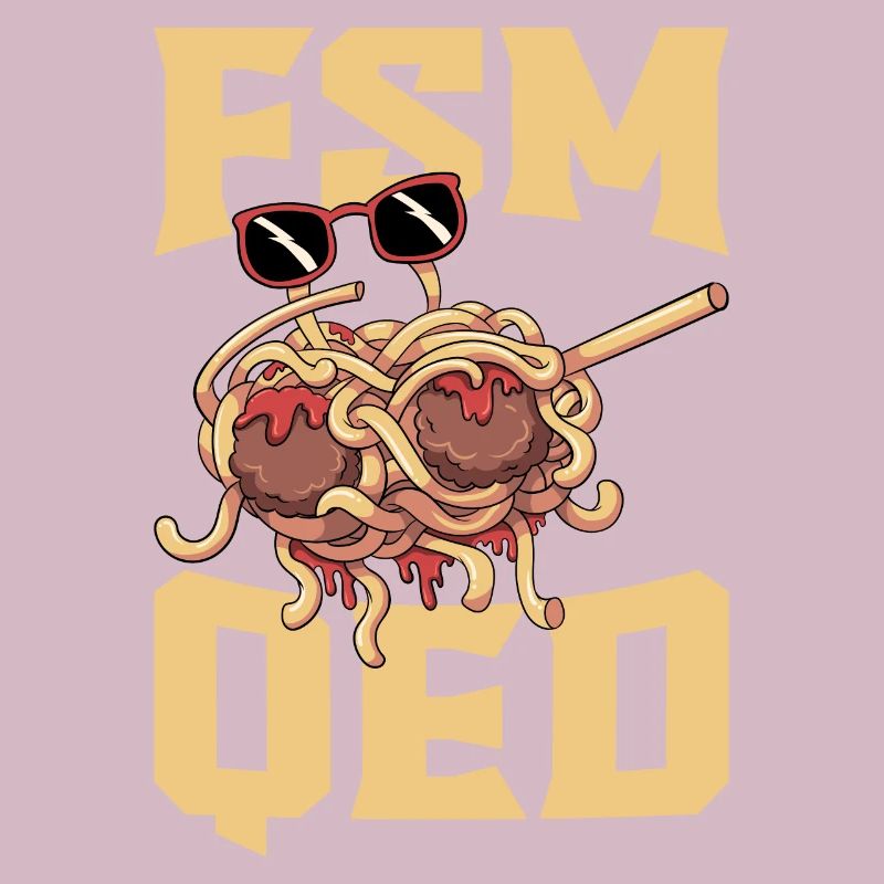 Dabbing Flying Spaghetti Monsters Pastafarian