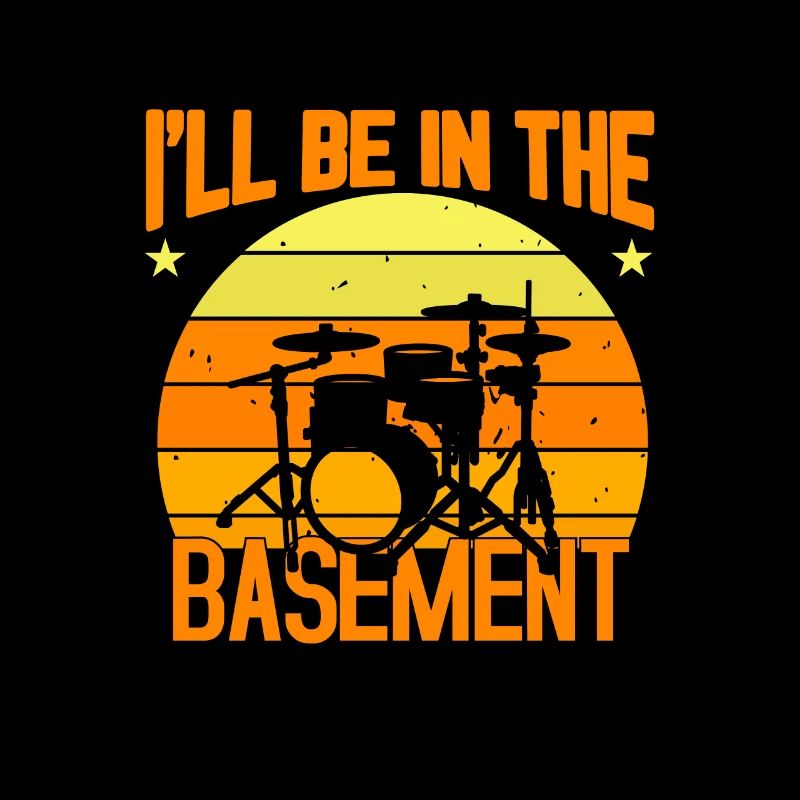 Batterie Drummer Funny Drumming Drums Drumset