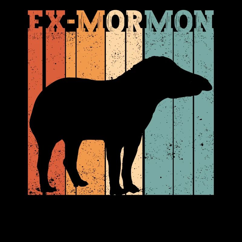 Ex Mormon Tapir Cheval LDS Rétro Exmo
