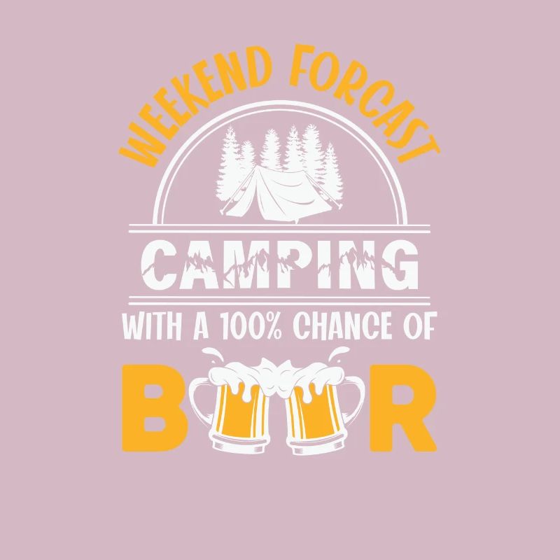 Camping Art Campfire Camping Trailer Camper