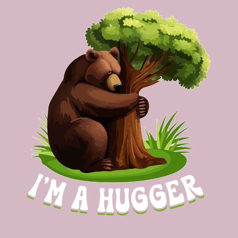 Tree Hugger Environmentalist Bear