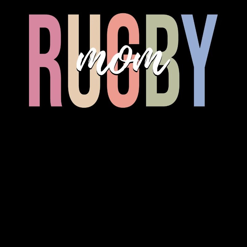 Rugbyspieler-Mama