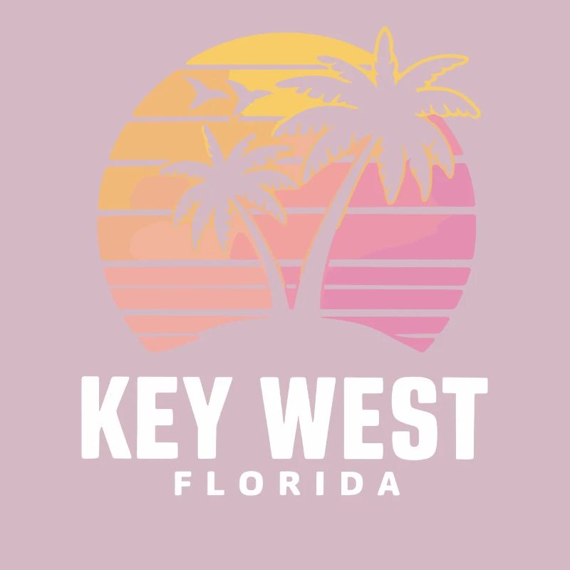 Conception du coucher de soleil de Key West en Floride