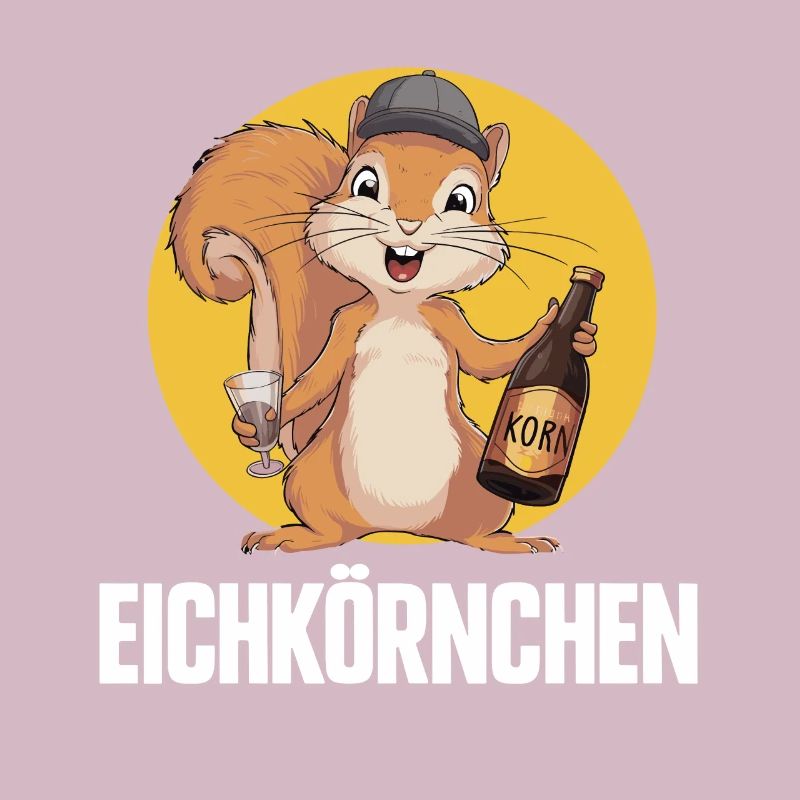 Eichkörnchen Eichhörnchen mit Korn