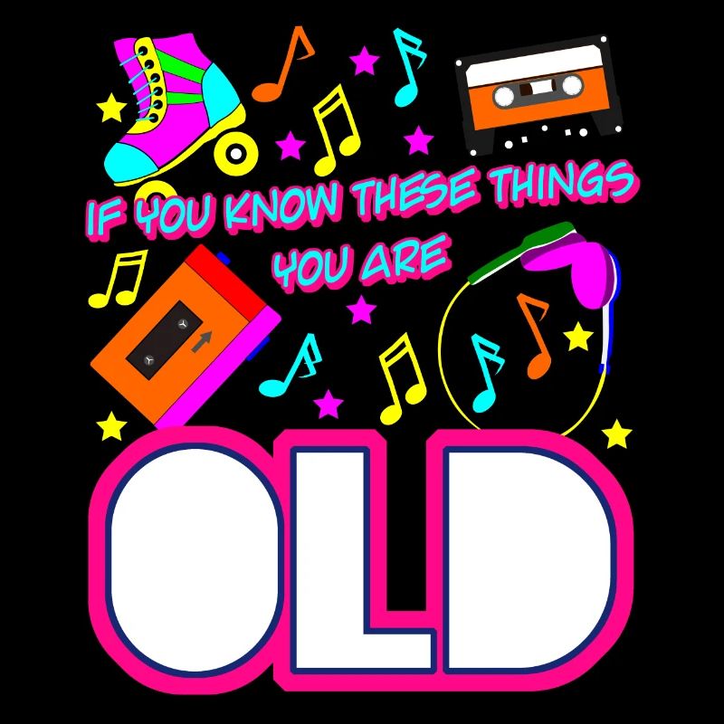 1980 Retro 80s Joke