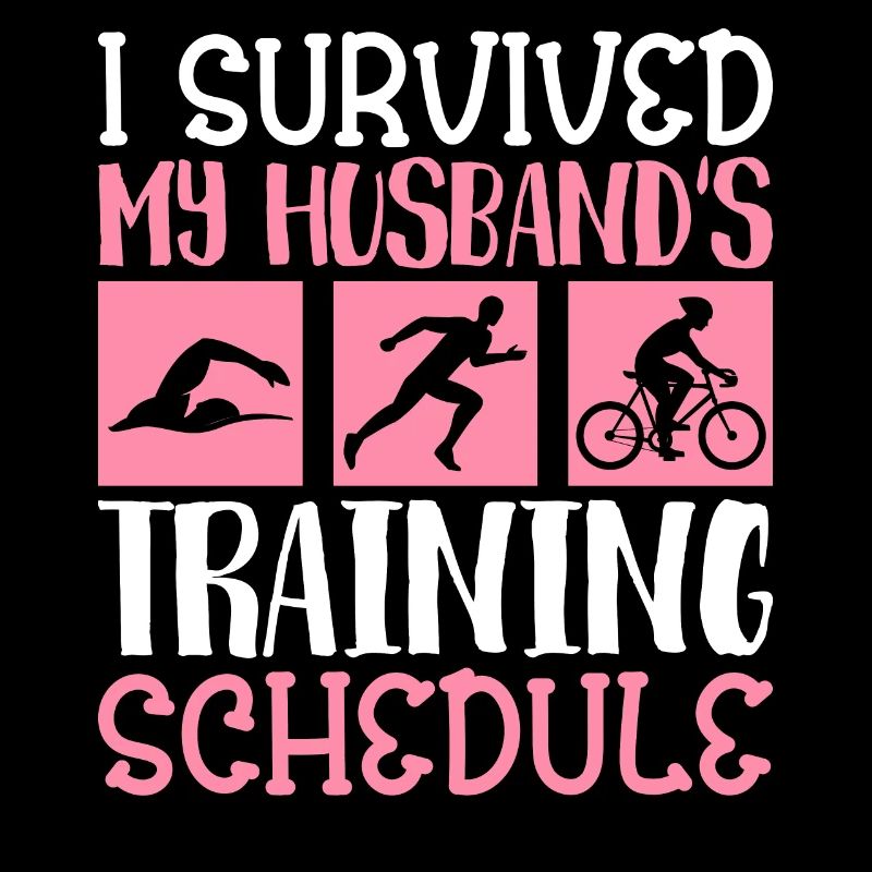 Triathleten Triathlon Survived Husband's Training