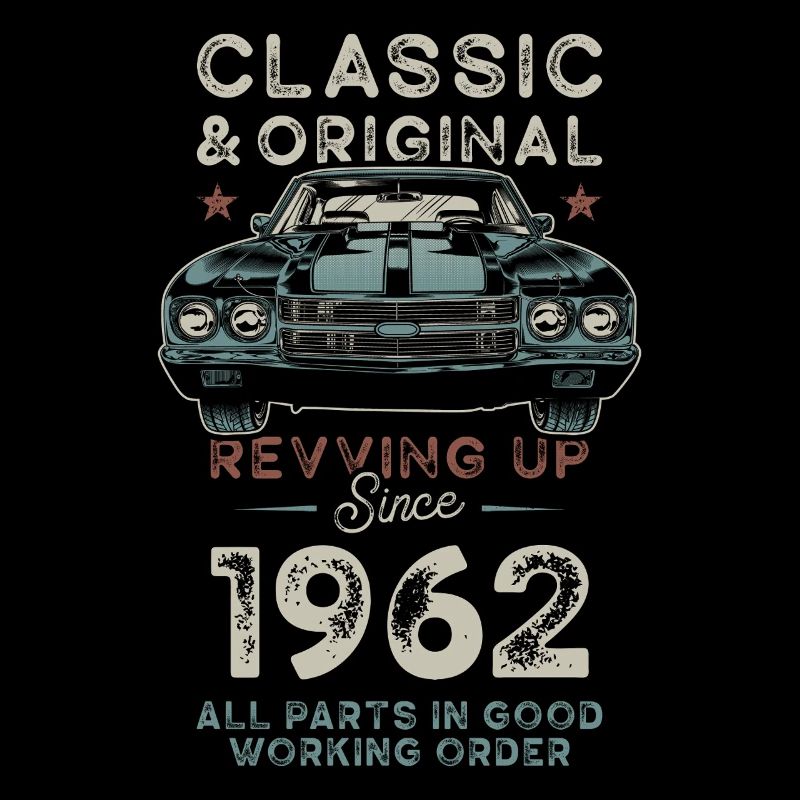Geboren 1962 Geburtstag Oldtimer