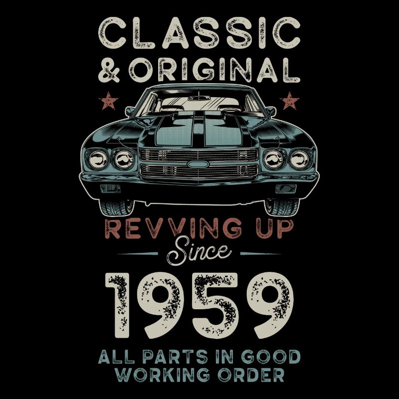 Geboren 1959 Geburtstag Oldtimer