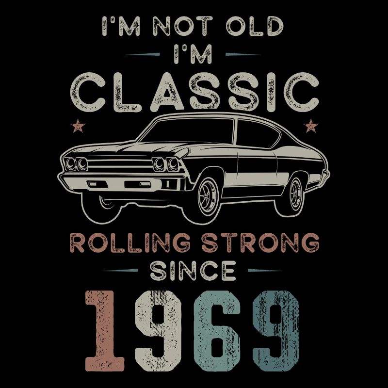 Geboren 1969 Geburtstag Oldtimer