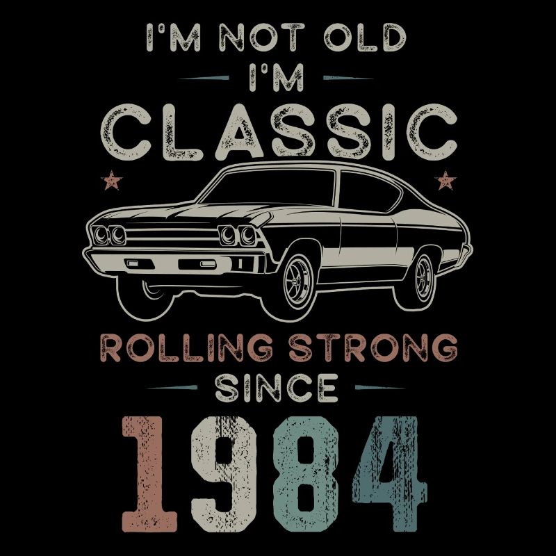 Geboren 1984 Geburtstag Oldtimer
