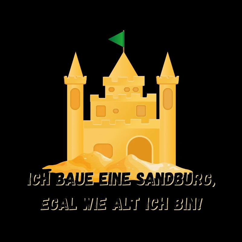 Château de sable - Je construirai un château de sable, quel que soit son âge