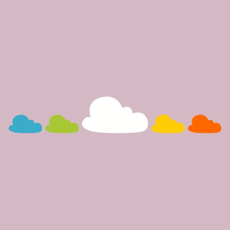 colorful clouds