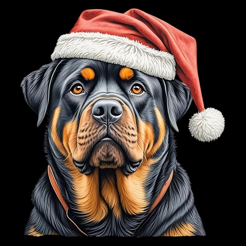 Rottweiler de Noël