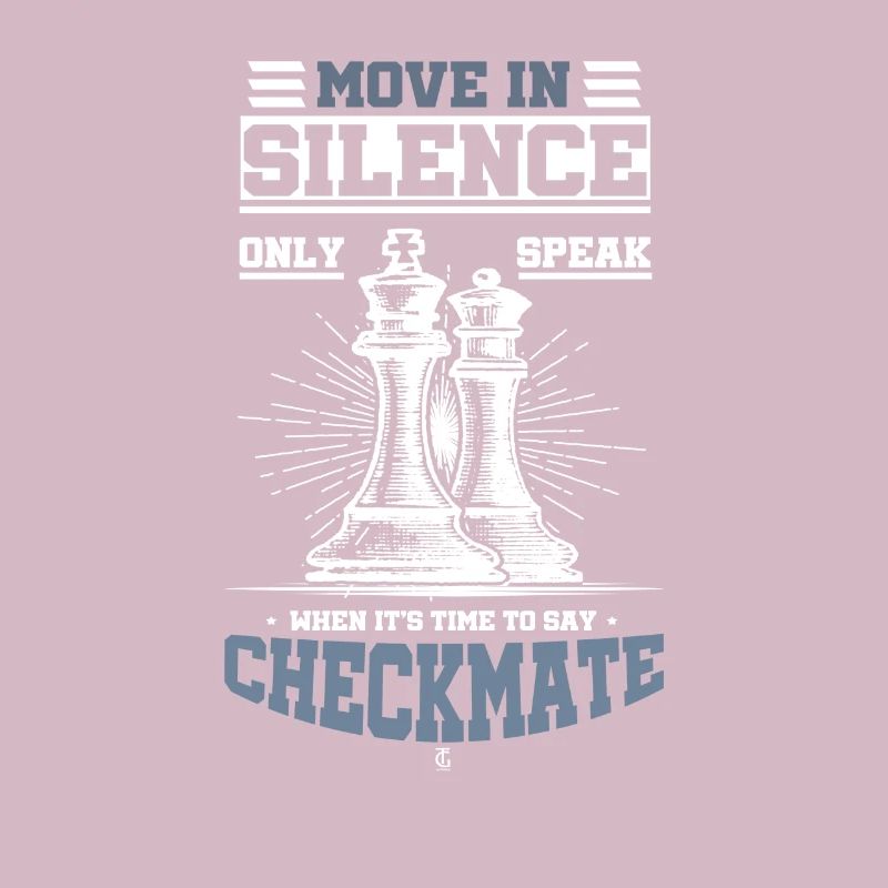 Move In Silence Only Parler aux échecs du compagnon