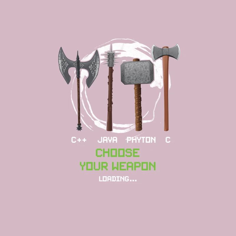 Funny Coder Programmer Developer Geeks Weapon