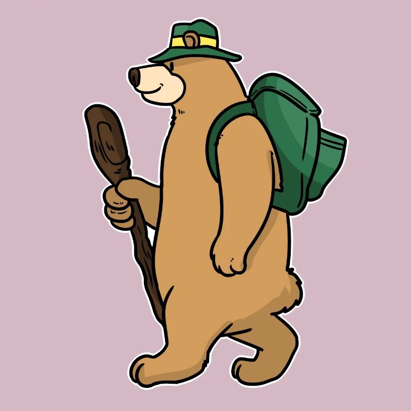 Backpacker Bär