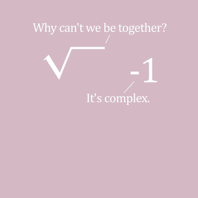 Why Cant Be Together Complex mathematician student