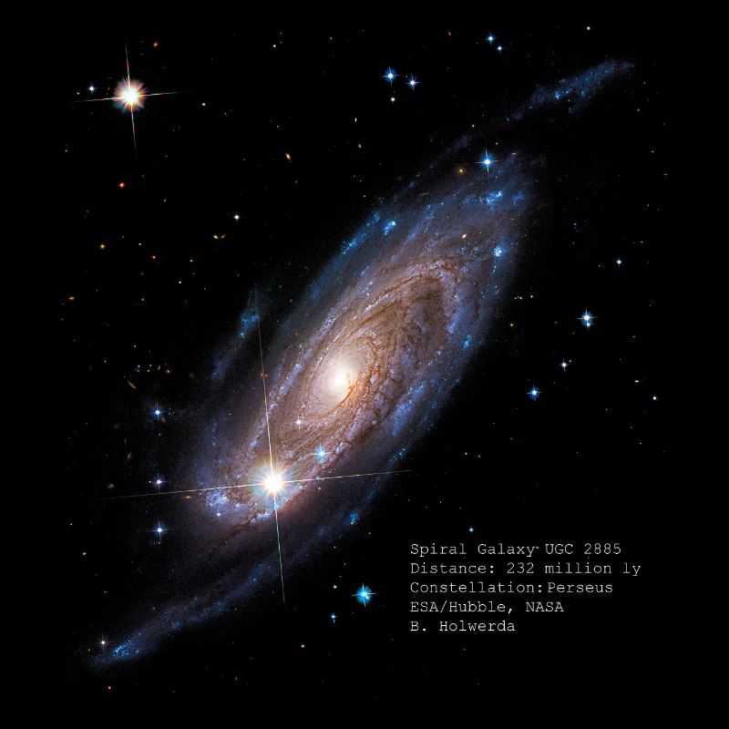 Spiral Galaxy UGC 2885